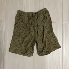 恐竜柄オリーブグリーン半ズボン 120㎝