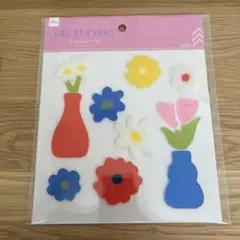 DAISO ジェルシール GEL STICKERS お花