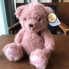 未使用 Lrene Bear ピンク ぬいぐるみ 全長約28cm