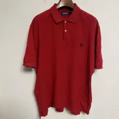 CHAPS チャップス レッド ポロシャツ XL