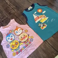 アンパンマン タンクトップ 2枚セット