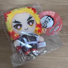 【タグ付き・美品】鬼滅の刃 Chibiぬいマスコット 煉獄杏寿郎