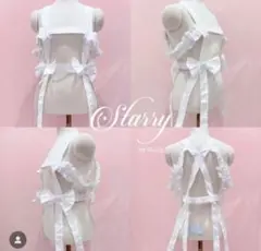 Starry by lilLilly リボンフリルハーネス ピンク Starry》リボンフリルハーネス | lilLilly official webstore