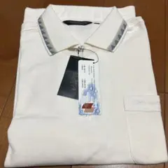 【新品タグ付き】TROY BROS ホワイトポロシャツ M