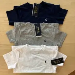 polo ラルフローレン　新品　Tシャツ　３色セット