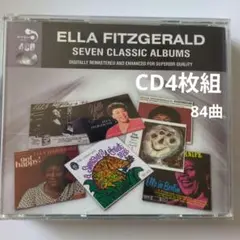 エラ・フィッツジェラルド セブンクラシックアルバム CD4枚組