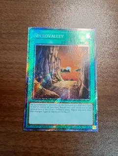 遊戯王　王家の眠る谷－ネクロバレー　ファラオズシークレットレア　英語版　美品 王家の眠る谷－ネクロバレー (ファラオズシークレットレア)