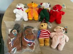 【美品】Planet Plush ベア　ぬいぐるみ8点おまとめ