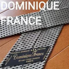 【最上級 ドミニクフランス】使いやすいデザインの素敵なネクタイ