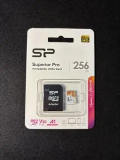 シリコンパワー マイクロSDカード 256GB 未使用品