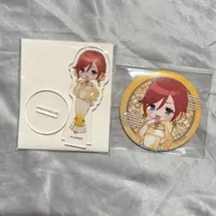 マクロス 中華街コラボ デカルチャイナタウン アクスタ 缶バッジ カナメ