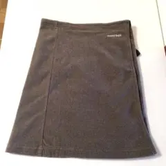 mont-bell モンベル ラップスカート ブラウングレー S