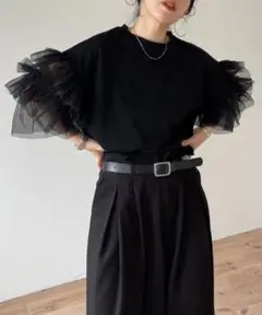 wee9s cheer frill tee ドッキングチュールチアーフリルティー