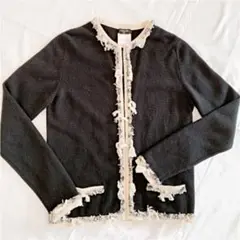 シャネルCHANELカシミヤカーディガン美品