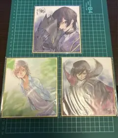 コードギアス反逆のルルーシュ 叛道 皇道 色紙 新宿バルト9 木村貴宏 コードギアス反逆のルルーシュ 皇道 ルルーシュ 色紙 新宿バルト