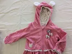 coeur a coeur クーラクール　キムラタン　長袖パーカー　フード付き