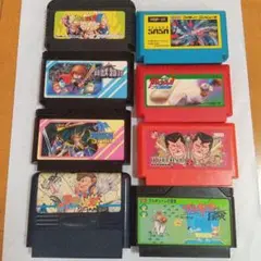 ファミコンソフト 8本セット まとめ売り