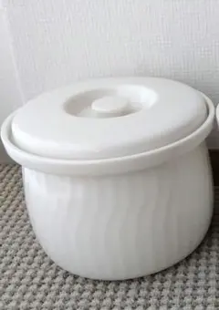 ★森修焼★ホワイト陶器 漬け物容器 3点セット 森修焼 角二品皿 3点セット【送料無料】日本製 電子レンジ対応