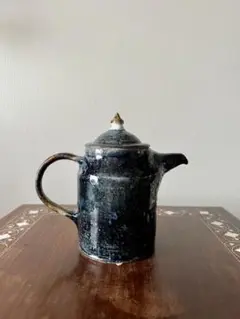 八木橋昇 黒呉須ポット