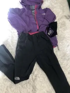 ノースフェイス レインウェアー M 極美品!