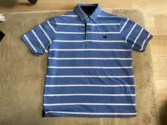 並品　カンタベリー　ポロシャツ　水色　CANTERBURY ラガーシャツ