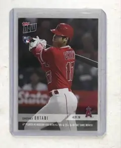 ルーキーカード　TOPPS NOW 2018　大谷翔平　 エンゼルス　136