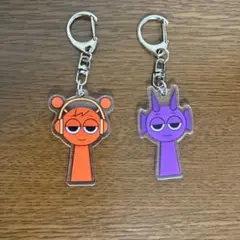 スプランキーアクリルキーホルダー　2個セット