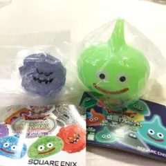 【新品未使用】ドラクエ　暗闇で光る！ぷにぷにスライム2 蓄光　2種セット　ガチャ