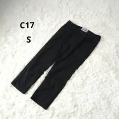 C-SEVENTEEN　C17エドウィン カジュアルパンツ S 　ブラック
