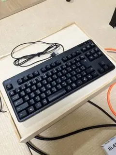 ELECOM 有線キーボード ブラック