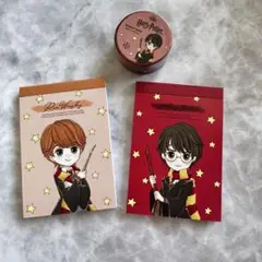 ハリーポッター ロン・ウィーズリー マステ メモ帳 メモパッド スタジオツアー