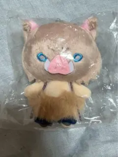 鬼滅の刃 にとたん 嘴平伊之助 マスコット キーホルダー