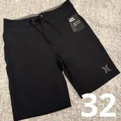 32 Hurley ハーレー 水着 メンズ 無地 シンプル ワンポイント 新品