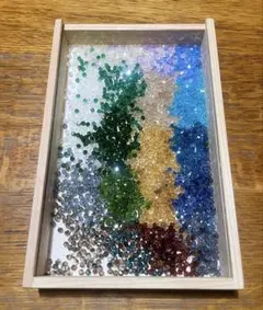 4mm ひし形水晶カットビーズ まとめ売り