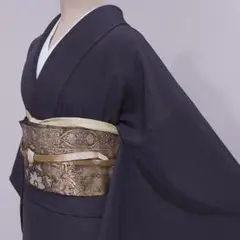 ❰1745❱ フルセット 付け下げ訪問着 袋帯 帯締め 帯揚げ 正絹 着物