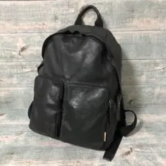 良品 定価5万円 ECCO フルレザー リュック A4収納可