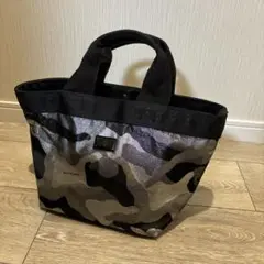 美品MARK&LONA カモ柄ブラック　カート&バッグ MARK & LONA カートバッグ