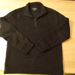 BANANA REPUBLIC ブラック ハーフジップ トレーナー