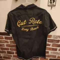 Cut Rate 黒 ショートスリーブシャツ
