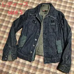 diesel デニムジャケット Gジャン ライナー リブ 美品 サイズS