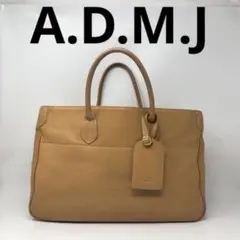 ADMJ エーディーエムジェイ トートバッグ レザー 正規品☆