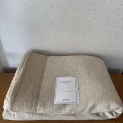 H&M HOME リネンライクベッドカバー　ベッドスプレッド　マルチカバー