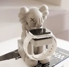 【新品、未使用！】Apple Watch 充電器　置物　陶器　KAWS