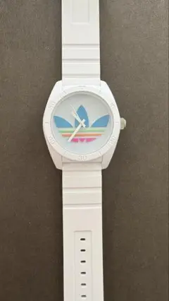 アディダス ホワイト 時計