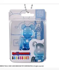 BE@RBRICK Package Ch@rm クリアブルー1個