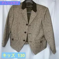 値下げ❣️ATELIER SAB ツイードジャケット 130美品‼️
