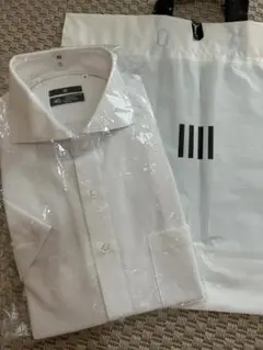 【2025現行】SUIT SELECT　メンズ 夏季　半袖ワイシャツ　４S　M