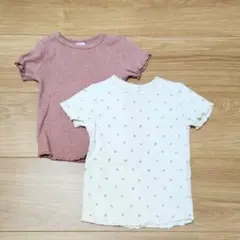 H&M　メロウトップス　80cm　2枚セット
