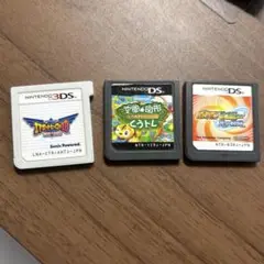 ニンテンドーDSソフト 3本セット