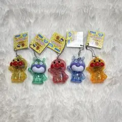 アンパンマン シャカシャカクリアキーホルダー コンプリート 5個セット